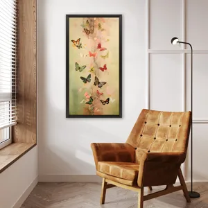 Butterfly Tower Framed Art