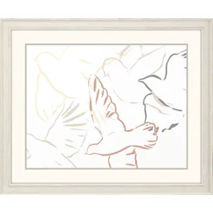 Feather Flight I Framed Art