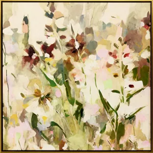 Modern Wildflower Canvas