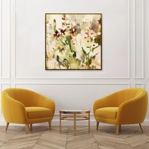 Modern Wildflower Canvas