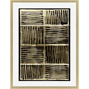 Galvanize in Gold I Framed Art