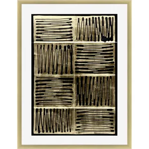 Galvanize in Gold I Framed Art