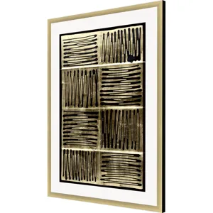 Galvanize in Gold I Framed Art