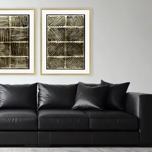 Galvanize in Gold II Framed Art