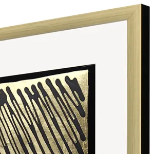 Galvanize in Gold II Framed Art