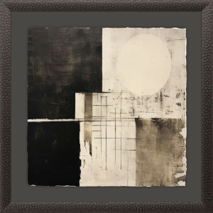 Shattered Impressions I Framed Art