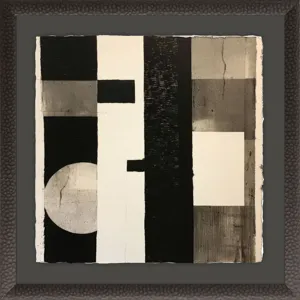 Shattered Impressions IV Framed Art