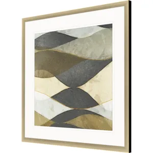 Natural Waves I Framed Art
