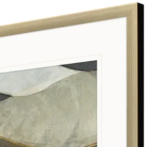 Natural Waves I Framed Art