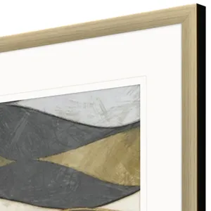 Natural Waves II Framed Art