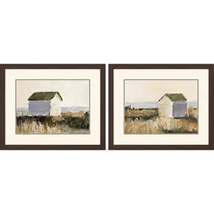 Seaside Shanty S/2 Framed Art