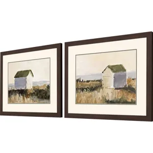 Seaside Shanty S/2 Framed Art