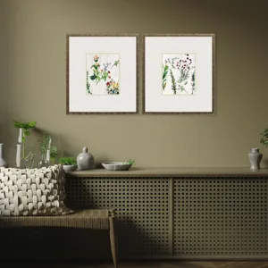 Forest Treasure S/2 Framed Art