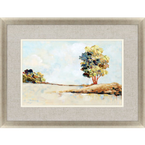 Sunlit Landscape Framed Art