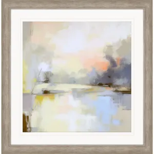 Misty Horizon I Framed Art