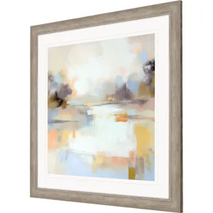 Misty Horizon II Framed Art