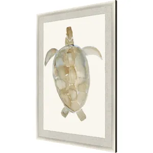 Neutral Turtle I Framed Art