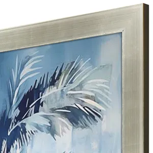 Indigo Paradise III Framed Art