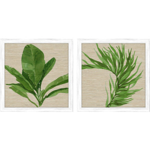 Palm Isle II S/2 Framed Art