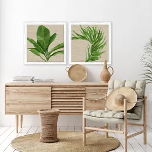 Palm Isle II S/2 Framed Art