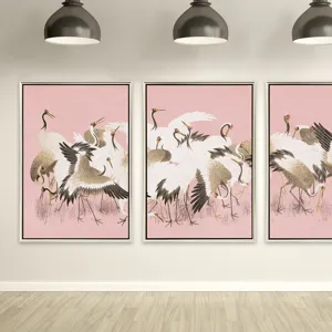 Curious Cranes - Plumule - Canvas