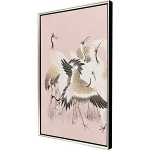 Curious Cranes - Plumule - Canvas