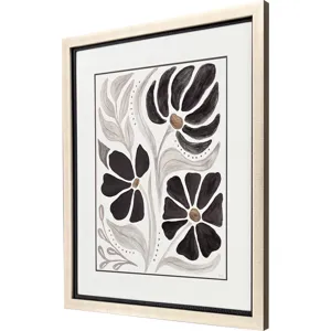 Modern Petals II - Framed Art