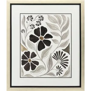 Modern Petals III - Framed Art