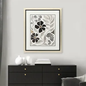 Modern Petals III - Framed Art