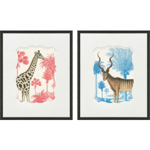 Wild Wonderland I S/2 - Framed Art