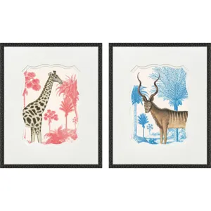 Wild Wonderland I S/2 - Framed Art