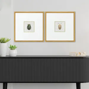 Beetles S/2 - Framed Art