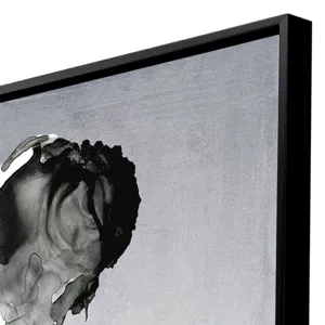 Silhouette in Bloom II - Canvas