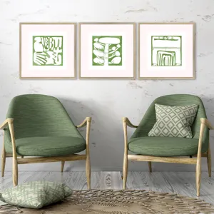Minimal Moments I S/3 - Framed Art