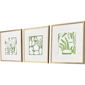 Minimal Moments II S/3 - Framed Art