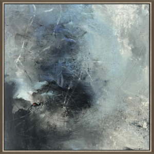 Blue Elements - Canvas