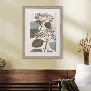 Flowering Botanical I - Framed Art