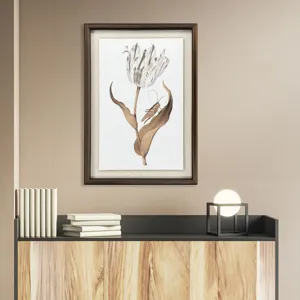 Gilded Tulip - Elegance - Framed Art