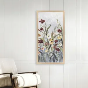 Flourish Wild Flower I - Framed Art