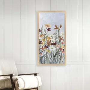 Flourish Wild Flower II - Framed Art