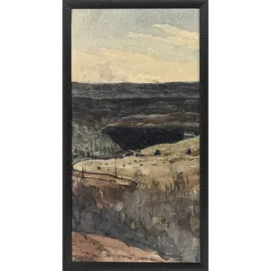 Rolling Fields I - Framed Art