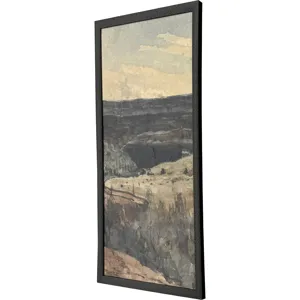 Rolling Fields I - Framed Art