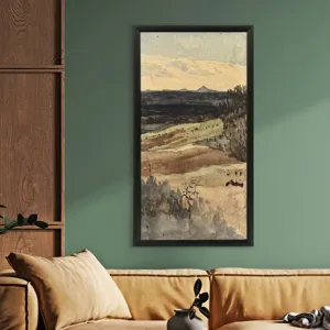 Rolling Fields II - Framed Art