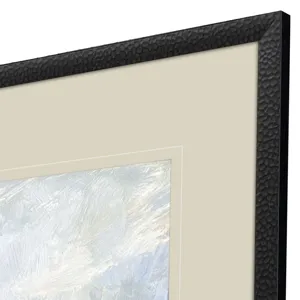 Smudged Coastline II - Framed Art