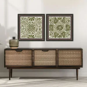 Natural Symmetry S/2 - Framed Art