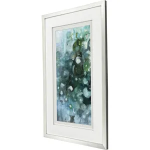 Emerald Constellation I - Framed Art