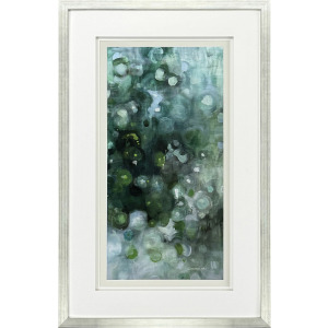 Emerald Constellation II - Framed Art