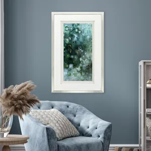 Emerald Constellation II - Framed Art