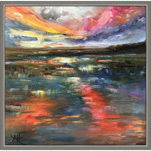 Mesmerizing Marsh - Framed Art