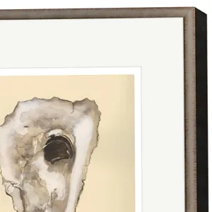 Sepia Oysters II S/2 - Framed Art